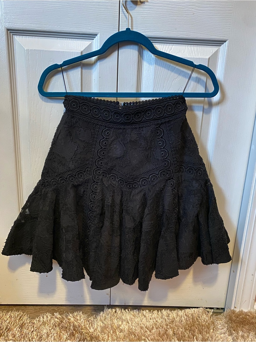 Acler floral mini skirt